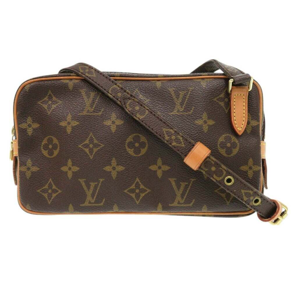 LOUIS VUITTON Authentic Brown Monogram Shoulder Bag - Picture 2 of 8